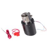 ⁦Racing Red Flame Led Exhaust Muffler Tip Carbon Fiber Racing Automobile Car Tail Pipe Light 2.5 Inch Inlet 4 Inch Outlet⁩ - الصورة ⁦10⁩