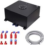 20 Gallon Aluminum Race Drift Fuel Cell cap Tank Level Sender Black - Billede 13
