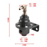 Universal Adjustable Fuel Pressure Regulator - Сурет 2