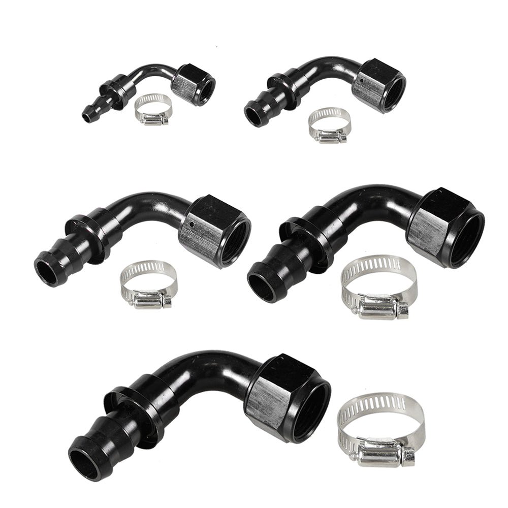 6_dcc0d109-926f-4470-b1ad-36a84edd2609 2PCS 4AN 6AN 8AN 10AN 12AN 0°/45°/90°/180° Push Lock Hose End Fitting Fuel Line Adaptor - Ảnh 1