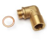 Stainless Steel Oxygen O2 Sensor CEL Eliminator Light  45°&90°& 0°   Adapter Mini Catalytic Convertor M18X1.5 Socket Plug - Billede 16