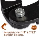 Adjustable Gland Nut Wrench 1266 +7463 Spanner Tool Set for Hydraulic Cylinder - Billede 10