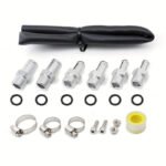 Baffled Oil Catch Can Kit Reservoir Tank with Breather Filter — изображение 8