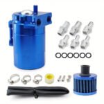 Baffled Oil Catch Can Kit Reservoir Tank with Breather Filter — изображение 11