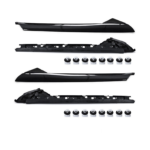 ⁦For 2011-19 Ford Explorer Windshield Outer Trim Pillar Molding Right &Left Side⁩ - الصورة ⁦9⁩