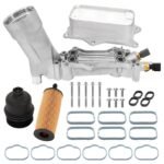 ⁦For 2011-16 Jeep Dodge Chrysler 926-876 Aluminum Housing Oil Filter Assembly⁩ - الصورة ⁦2⁩