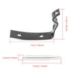 Glove Box Lid Hinge Snapped Repair Fix Brackets Kit For Audi A4 S4 RS4 B6 B7 8E - Сурет 2