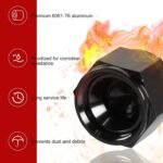 2PCS 4/6/8/10/12 AN Female Flare Fitting Cap Block Off Nut Aluminum For Fuel Systems — изображение 8