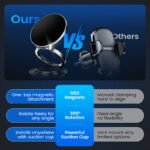 ⁦🔥Buy More Save More🔄360° Adjustable Vacuum Magnetic Phone Holder📱🚗⁩ - الصورة ⁦4⁩