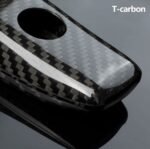 T-carbon Real Carbon Fiber Key Fob Cover Compatible with Mercedes Benz. - 圖片 3