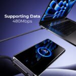 ⁦🔥Last Day 60% OFF - ⚡2-in-1 Invisible Holder Charger Cable – 240W Fast Charging Cord with Built-In Phone Stand⁩ - الصورة ⁦6⁩