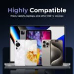 ⁦🔥Last Day 60% OFF - ⚡2-in-1 Invisible Holder Charger Cable – 240W Fast Charging Cord with Built-In Phone Stand⁩ - الصورة ⁦7⁩