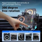 ⁦New Wireless Fast Charging Car Mount (2026)⁩ - الصورة ⁦2⁩