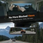 WOLFBOX G900Pro 12MP WiFi Touch Screen Rear View Mirror Dash Cam Smart Mirror RHD - Image 8