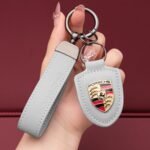 Genuine Leather Porsche Keychain – Vaizdas 10